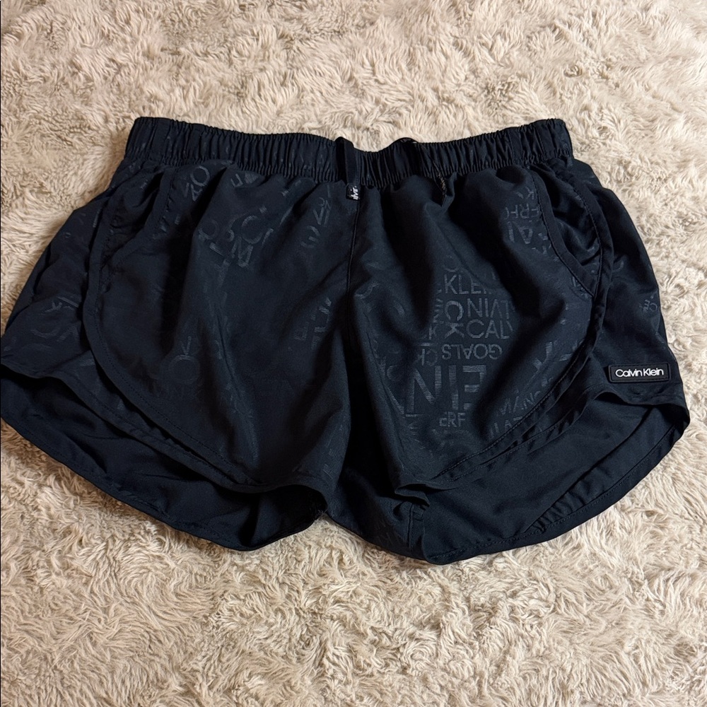Calvin Klein Black Running Shorts